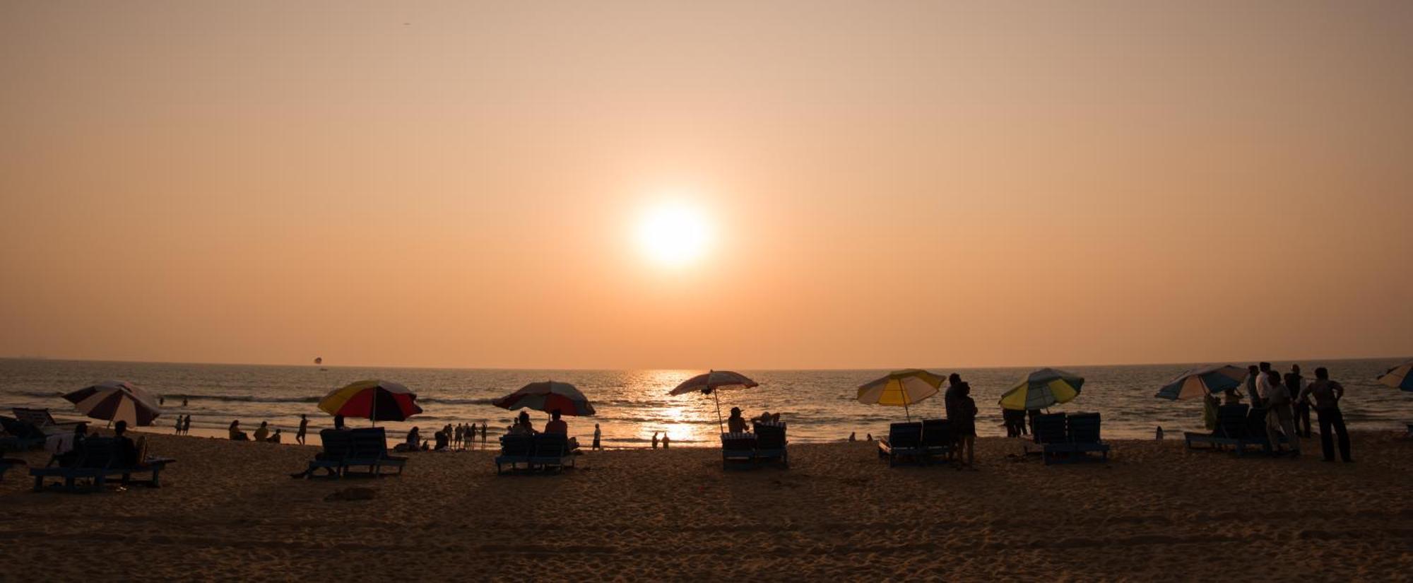 2 Bedroom Apartment In Resort On Candolim Beach Baga Exterior foto